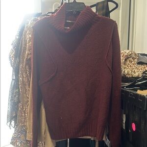 Women's Burgundy Sweater